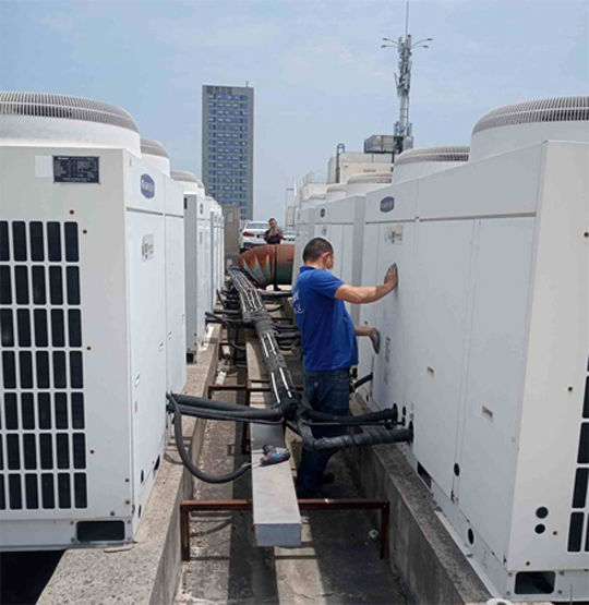 讷河中央空调制热和不制冷系统维修方法