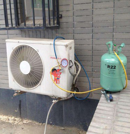 讷河空调加氟